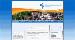 Desktop Screenshot of maulbronn.sv-web.de